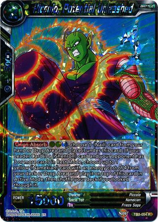 Piccolo, Potential Unleashed - TB3-054 - Rare available at 401 Games Canada