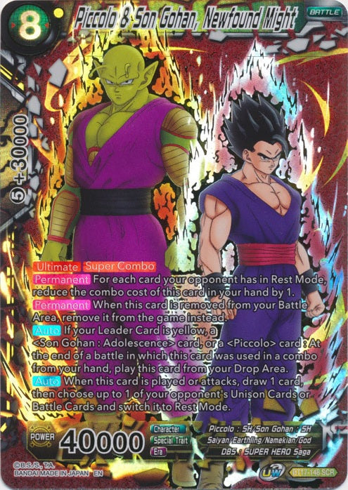 Piccolo & Son Gohan, Newfound Might - BT17-148 - Secret Rare available at 401 Games Canada