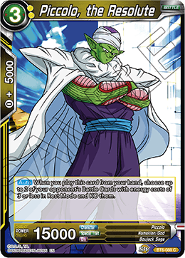 Piccolo, the Resolute - BT6-088 - Common available at 401 Games Canada