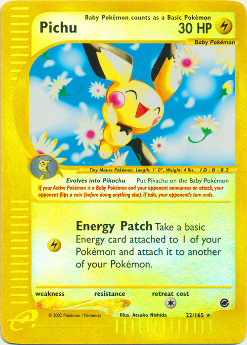 Pichu - 22/165 - Holo - Reverse Holo available at 401 Games Canada