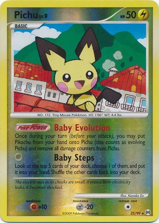 Pichu - 25/99 - Rare - Reverse Holo available at 401 Games Canada