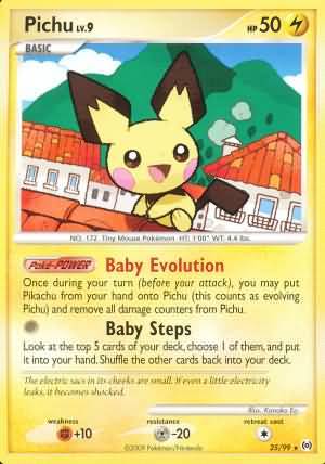 Pichu - 25/99 - Rare available at 401 Games Canada