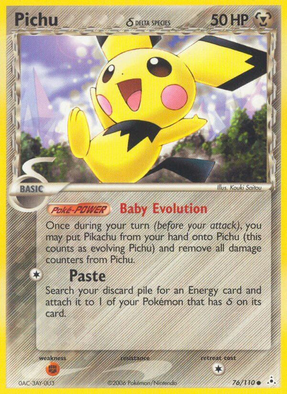 Pichu - 76/110 - Common available at 401 Games Canada