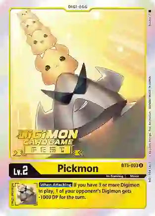 Pickmon (Digimon Card Game Fest 2022) - BT5-003 - Uncommon available at 401 Games Canada