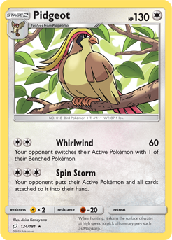 Pidgeot - 124/181 - Rare available at 401 Games Canada