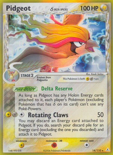 Pidgeot - 14/110 - Holo Rare available at 401 Games Canada