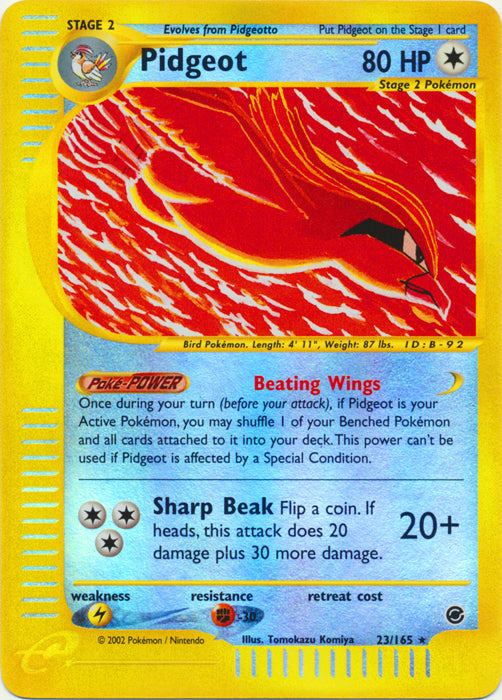 Pidgeot - 23/165 - Holo - Reverse Holo available at 401 Games Canada