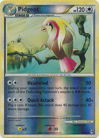 Pidgeot - 30/95 - Rare - Reverse Holo available at 401 Games Canada