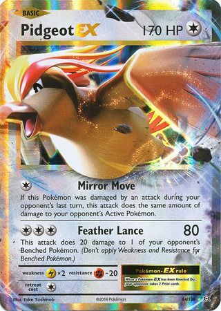 Pidgeot EX - 64/108 - Ultra Rare available at 401 Games Canada