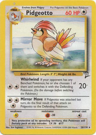 Pidgeotto - 28/130 - Rare available at 401 Games Canada