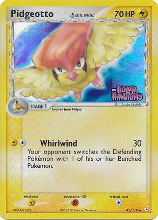 Pidgeotto - 49/110 - Uncommon - Reverse Holo available at 401 Games Canada