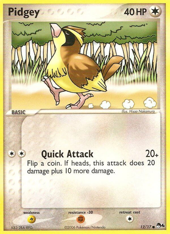 Pidgey - 12/17 - Common available at 401 Games Canada