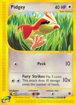Pidgey - 123/165 - Common available at 401 Games Canada