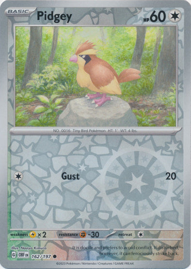 Pidgey - 162/197 - Common - Reverse Holo available at 401 Games Canada