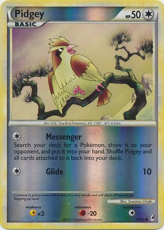 Pidgey - 67/95 - Common - Reverse Holo available at 401 Games Canada