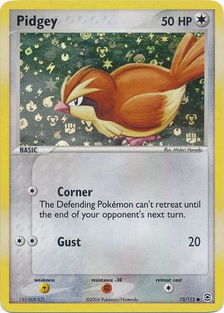 Pidgey - 73/112 - Common - Reverse Holo available at 401 Games Canada