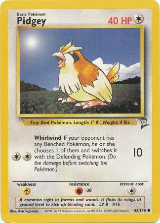 Pidgey - 86/130 - Common available at 401 Games Canada