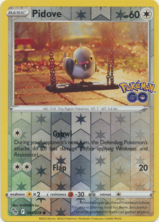 Pidove - 061/078 - Common - Reverse Holo available at 401 Games Canada