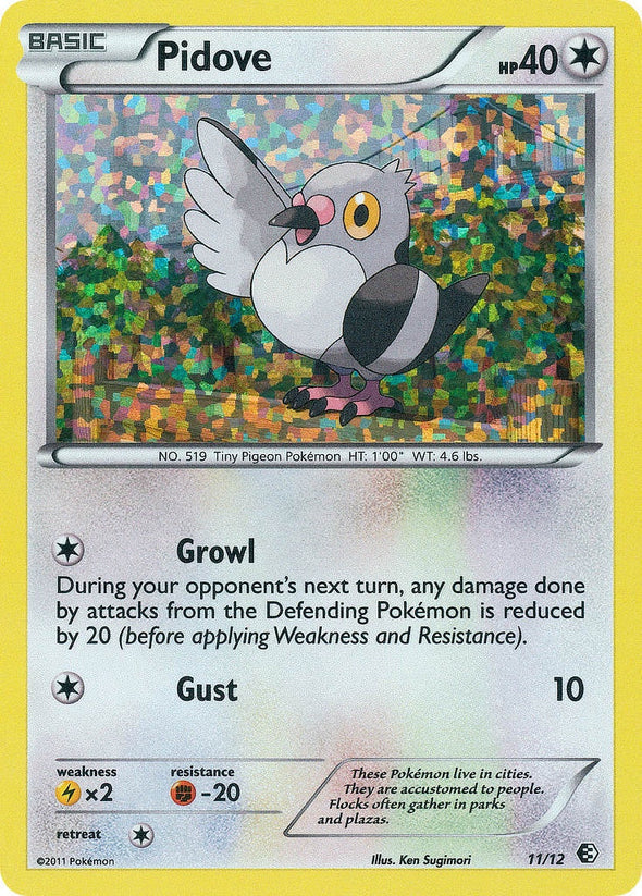 Pidove - 11/12 - McDonald's Holo - Promo available at 401 Games Canada