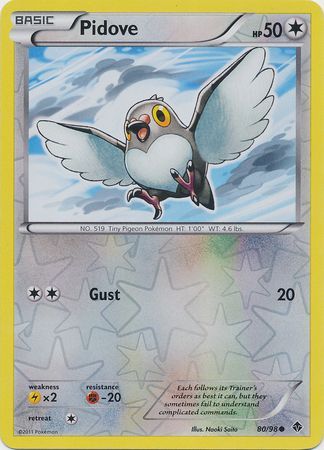 Pidove - 80/98 - Common - Reverse Holo available at 401 Games Canada