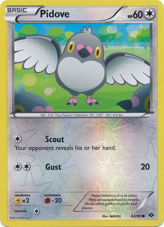 Pidove - 83/99 - Common - Reverse Holo available at 401 Games Canada