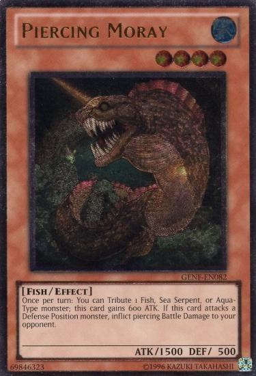 Piercing Moray - GENF-EN082 - Ultimate Rare - Unlimited available at 401 Games Canada