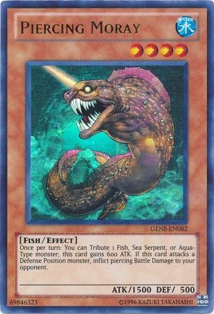 Piercing Moray - GENF-EN082 - Ultra Rare - Unlimited available at 401 Games Canada