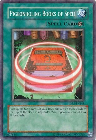 Pigeonholing Books of Spell - DR1-EN148 - Common available at 401 Games Canada