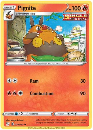 Pignite - 024/163 - Uncommon available at 401 Games Canada