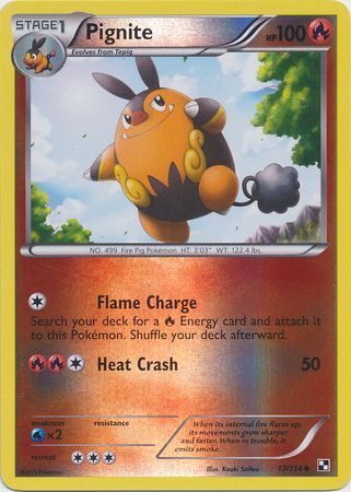 Pignite - 17/114 - Uncommon - Reverse Holo available at 401 Games Canada