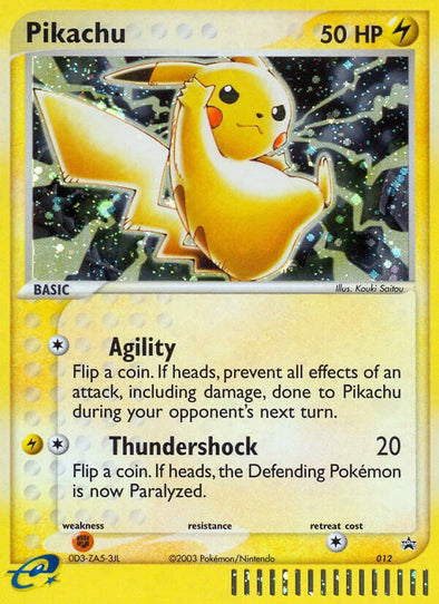 Pikachu - 012 - Holo Promo available at 401 Games Canada