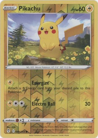 Pikachu - 049/203 - Common - Reverse Holo available at 401 Games Canada