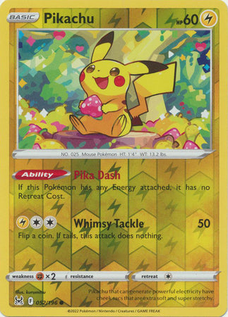 Pikachu - 052/196 - Common - Reverse Holo available at 401 Games Canada