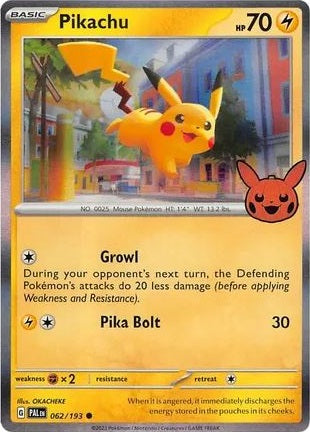 Pikachu - 062/193 - Holo Promo (Trick or Trade BOOster Bundle) available at 401 Games Canada