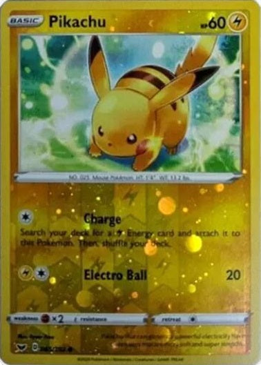 Pikachu - 065/202 - Promo - Reverse Holo (Cosmos Holo) available at 401 Games Canada