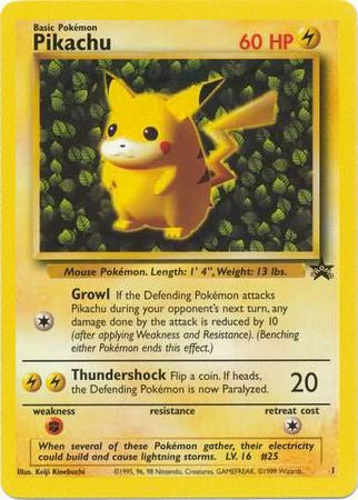 Pikachu - 1 - Promo available at 401 Games Canada