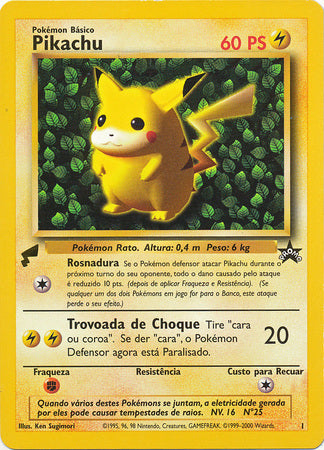 Pikachu - 1 - World Collection Promo (Portuguese) available at 401 Games Canada