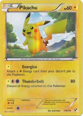 Pikachu - 115/114 - Secret Rare available at 401 Games Canada