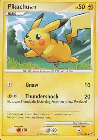 Pikachu - 120/147 - Common available at 401 Games Canada