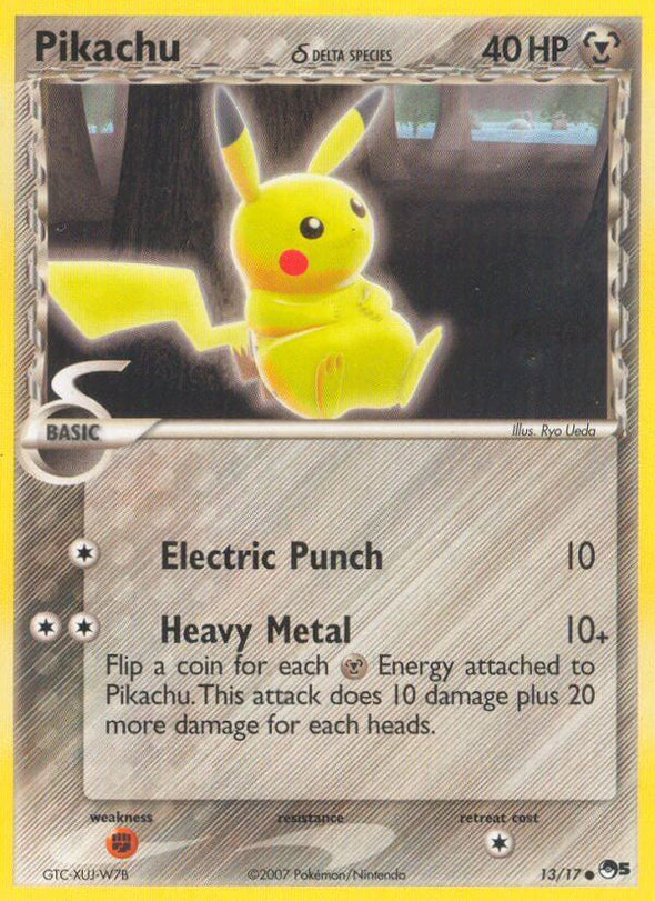 Pikachu - 13/17 - Common available at 401 Games Canada