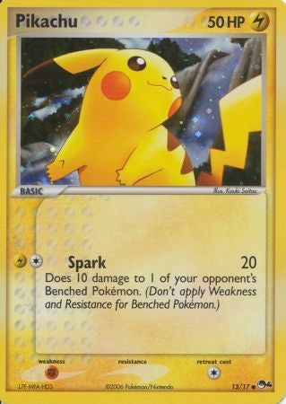 Pikachu - 13/17 - Holo available at 401 Games Canada