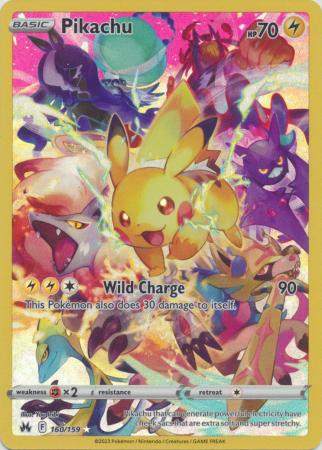 Pikachu - 160/159 - Secret Rare available at 401 Games Canada