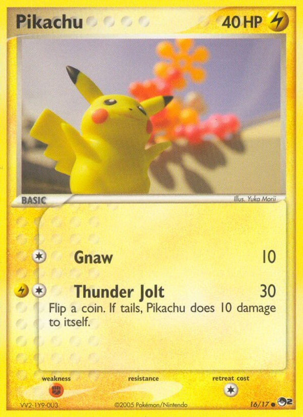 Pikachu - 16/17 - Common available at 401 Games Canada