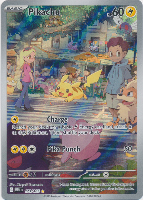 Pikachu - 173/165 - Illustration Rare available at 401 Games Canada