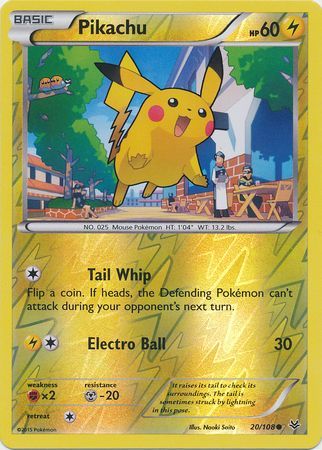 401 Games Canada - Pikachu - 35/108 - Common - Reverse Holo