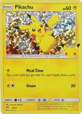 Pikachu - 25/25 - 25th Anniversary Holo - Promo available at 401 Games Canada