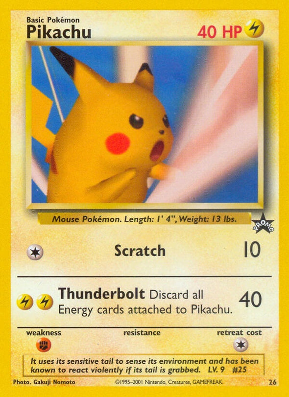 Pikachu - 26 - Promo available at 401 Games Canada