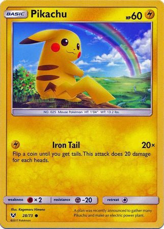 Pikachu - 28/73 - Common available at 401 Games Canada