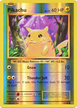 Pikachu - 35/108 - Common - Reverse Holo available at 401 Games Canada