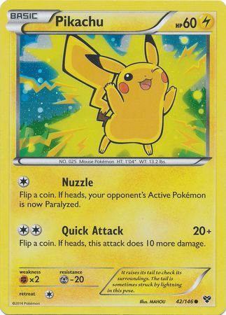 Pikachu - 42/146 - Holo Promo available at 401 Games Canada